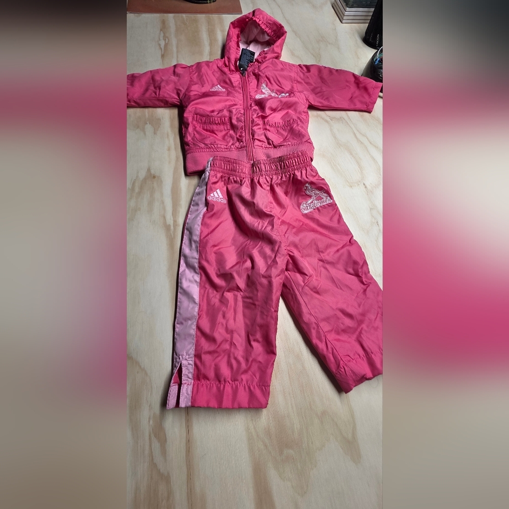 Adidas Kids Pink Track Pants